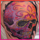 Skulls Tattoo Wallpapers أيقونة