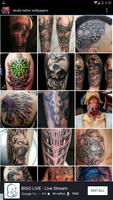 Skulls Tattoo Wallpapers постер