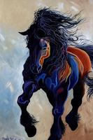 Awesome Horses Art Wallpaper screenshot 3