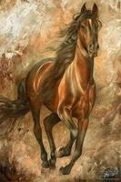 Awesome Horses Art Wallpaper screenshot 2