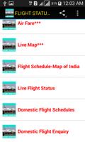 FLIGHT STATUS OF INDIA syot layar 2