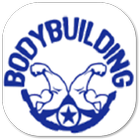 Bodybuilding program-icoon
