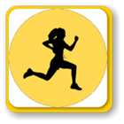 Aerobic exercise-icoon