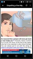2 Schermata How to Use Tampon For Girls