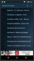 Beyonce Songs Affiche