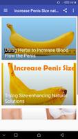 Increase Penis Size naturally Affiche