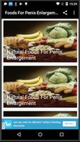 Foods For Penis Enlargement Plakat