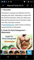 Foods For Penis Enlargement capture d'écran 2