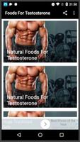Poster Foods For Testosterone