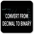 Convert from Decimal to Binary आइकन