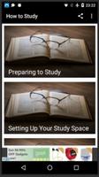 How to Study plakat