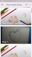 How to Draw an Apple Affiche