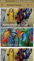 Abstract Painting Affiche