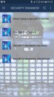 SECURITY ENGINEER Affiche