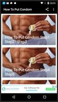 How To Put Condom Affiche