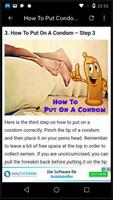 How To Put Condom Ekran Görüntüsü 1