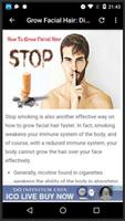 Grow Facial Hair Fast اسکرین شاٹ 3