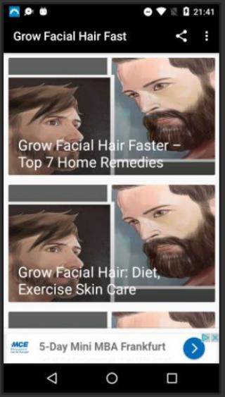 Grow Facial Hair Fast APK pour Android Télécharger