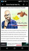 Grow Facial Hair Fast 截图 1