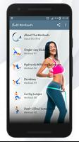 Buttocks Workout - Hips, Legs & Booty Home Workout Affiche