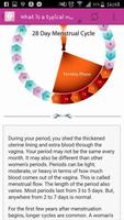 Menstrual Cycle Ovulation and  screenshot 1