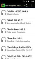 Los Angeles Radio Stations Plakat
