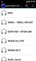 Washington Radio Stations الملصق