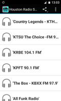 Houston Radio Stations الملصق