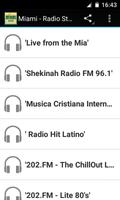 Miami Radio Stations ポスター