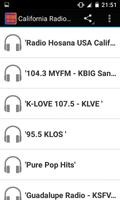 California Radio Stations Plakat