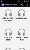 Pittsburgh Radio Stations poster