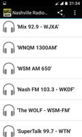 Nashville Radio Stations الملصق