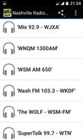 Nashville Radio Stations poster