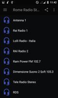 برنامه‌نما Rome Radio Stations عکس از صفحه