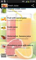 Fresh juice recipes capture d'écran 2