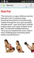 Kettlebell Workout Affiche