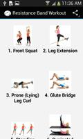 Resistance Band Workout Affiche