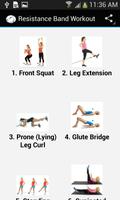 Resistance Band Workout Plakat