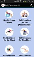 Ball exercises #1 plakat