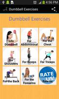 Dumbbell Exercises Affiche