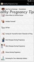 Healthy Pregnancy Tips Affiche