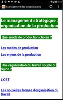Management des organisations screenshot 1