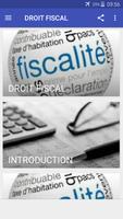 DROIT FISCAL poster