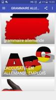 Grammaire allemande poster