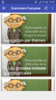 Grammaire française capture d'écran 1