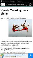 Karate capture d'écran 2
