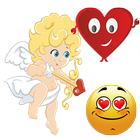 Emoticon de Corazón ikon