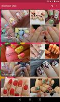 Diseños de uñas Plakat