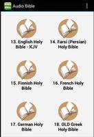 Holy Bible Audio and Read Free Affiche