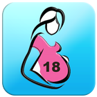 18 weeks pregnant icône